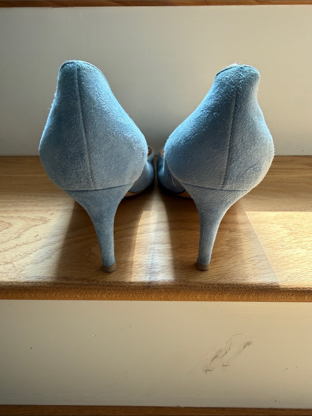 Gianvito Rossi GIANVITO 85 Suede Pointed Toe Pump - Picture 4 of 7